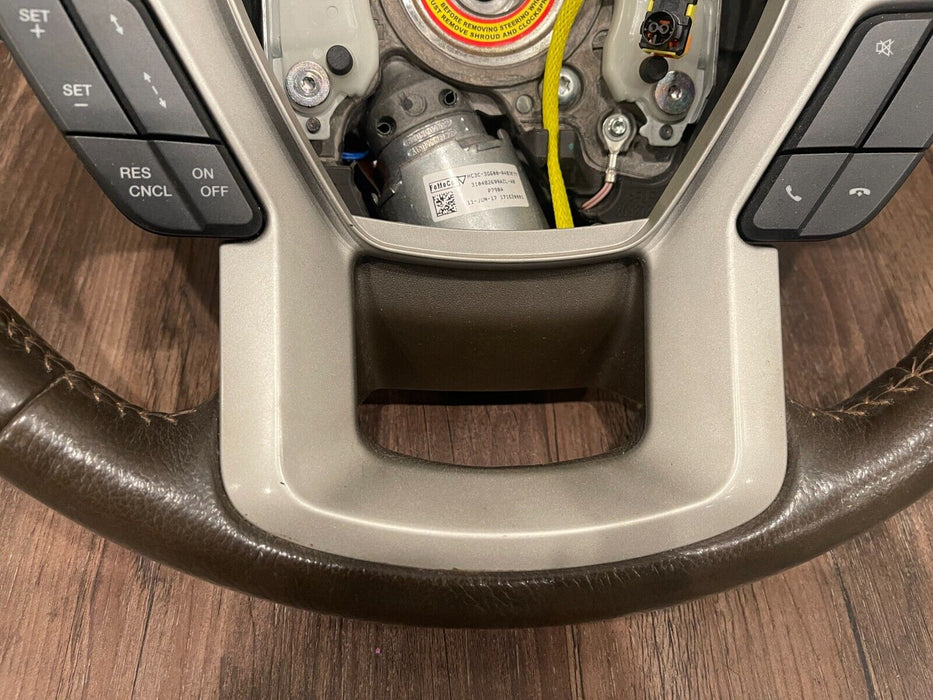 2017-2022 FORD F250 F450 KING RANCH ADAPTIVE STEERING WHEEL *FAULT*