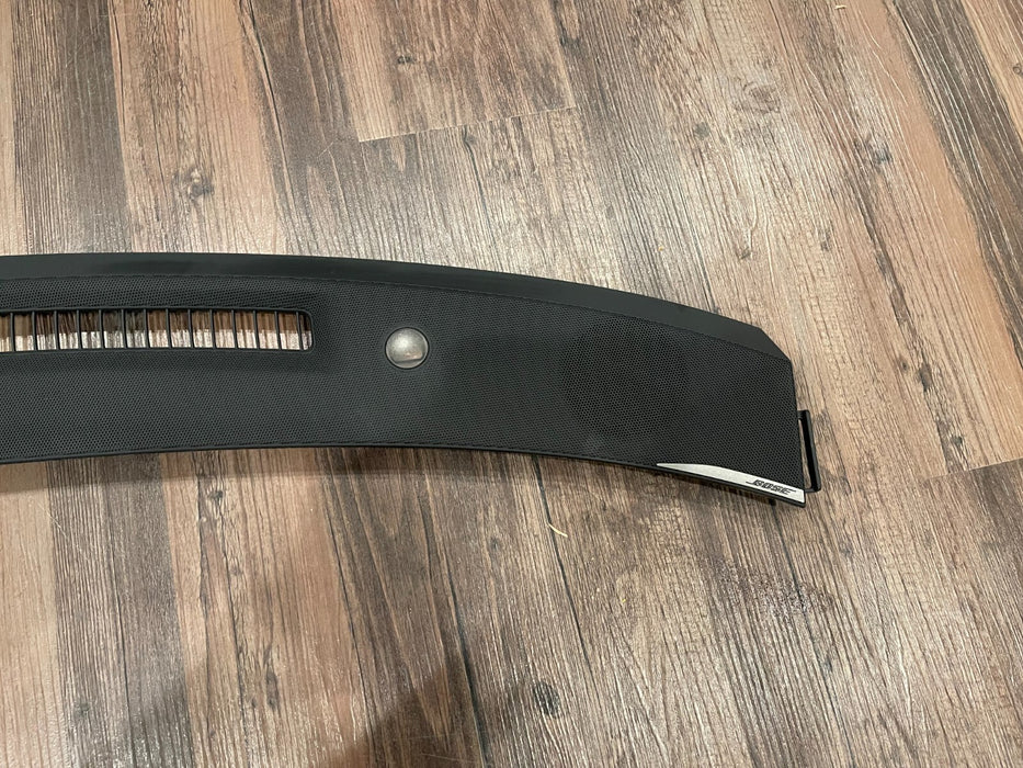 2017 INFINITI Q50 RED SPORT INTERIOR DASH BOSE SPEAKER GRILLE COWL COVER OEM