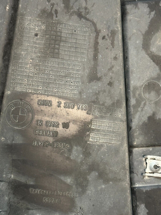 2020 BMW M4 F82 REAR LEFT UNDER BODY SHIELD PANEL OEM 51 75 7 260 769