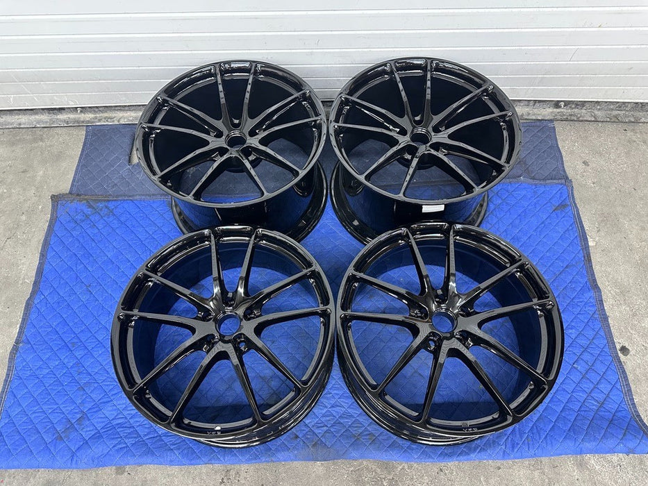 AUDI R8 LAMBORGHINI HURACAN 5X112 HRE P104 WHEELS RIMS 20X12 +46 / 20X9 +38