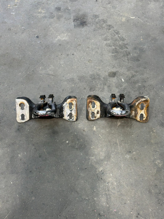 2017-2019 FORD F250 F350 LEFT RIGHT TOW HOOK PAIR OEM