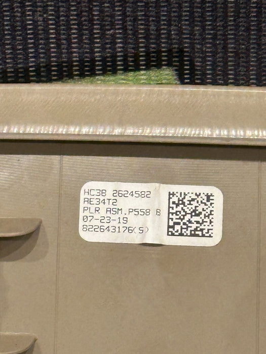 2017-2019 FORD F350 F450 LARIAT LEFT RIGHT UPPER B PILLAR TRIMS OEM ~SCRATCHES~