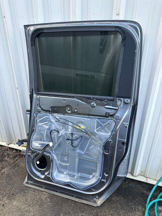 2016 Nissan Titan XD Crew Cab REAR RIGHT RH DOOR SHELL GUN METALLIC (KAD) OEM
