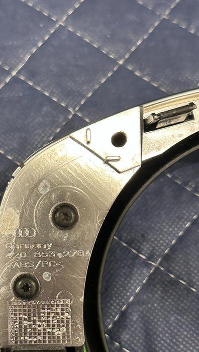 2014 AUDI R8 SHIFTER SURROUND TRIM BEZEL OEM 420 863 278