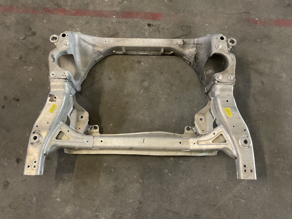 2019 MERCEDES BENZ E63 AMG FRONT ENGINE SUBFRAME OEM~DAMAGE~2056208001