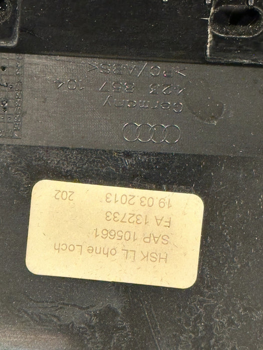 2014 AUDI R8 GLOVE BOX DASH COMPARTMENT 423 857 096 OEM 423 857 104