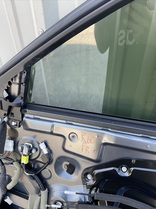 2014-2017 INFINITI Q50 RED SPORT FRONT PASSENGER RIGHT DOOR GREY METALLIC~DENT~