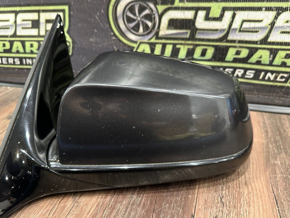 2011 BMW 550i F10 5 SERIES LEFT DOOR MIRROR GRAPHITE METALLIC (A90) *PAINT/READ