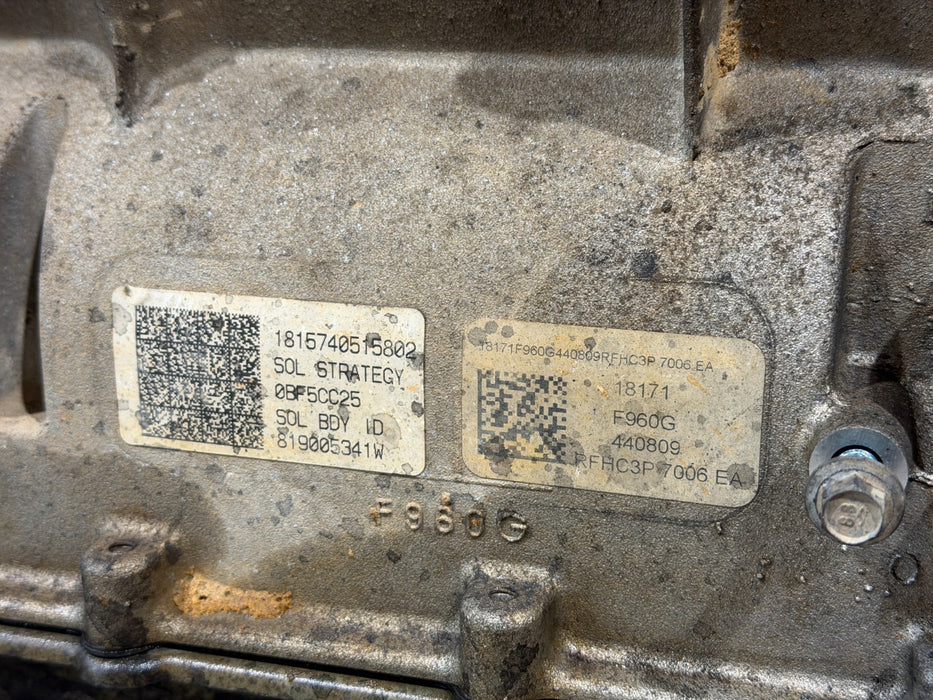 2017-2019 FORD F250 F350 F450 DIESEL 6R140 TRANSMISSION 6 SPEED 62K MILES *BURN*