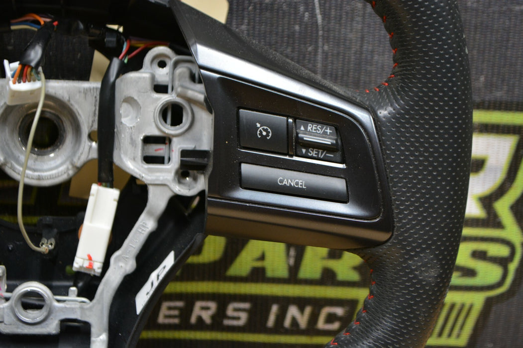 2018 SUBARU WRX STI SEDAN STEERING WHEEL LEATHER 2019