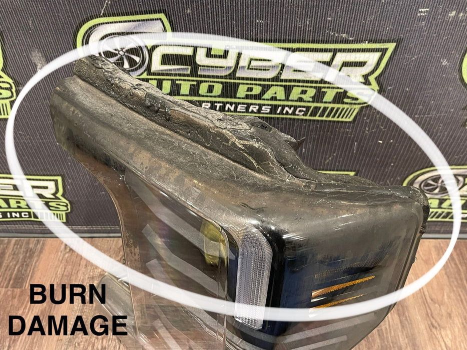 2017-2019 FORD F250 F350 F450 DRIVER LEFT LED HEADLIGHT OEM *BURNT/PARTS ONLY*