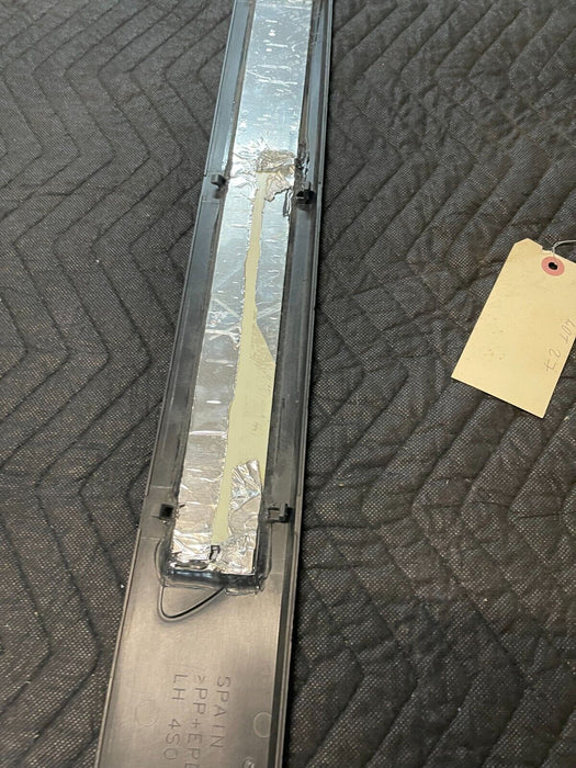 2017 AUDI R8 LH DRIVER SIDE KICK PLATE PANEL OEM