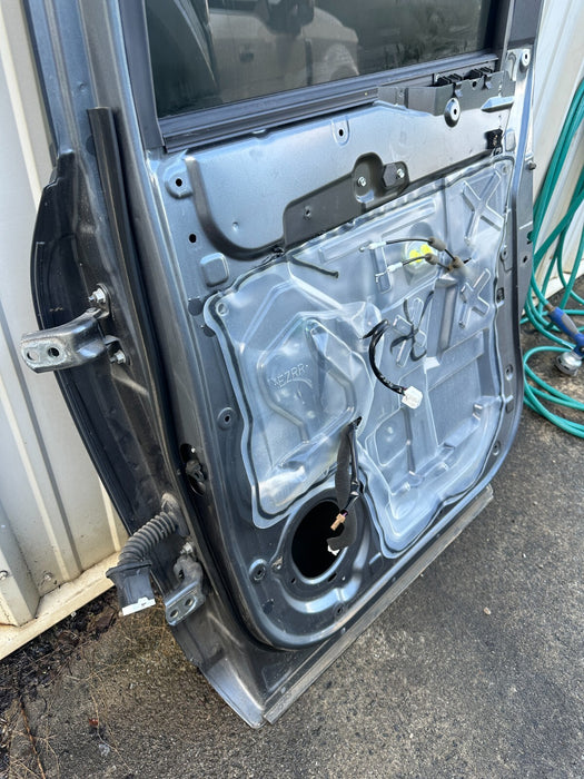 2016 Nissan Titan XD Crew Cab REAR RIGHT RH DOOR SHELL GUN METALLIC (KAD) OEM