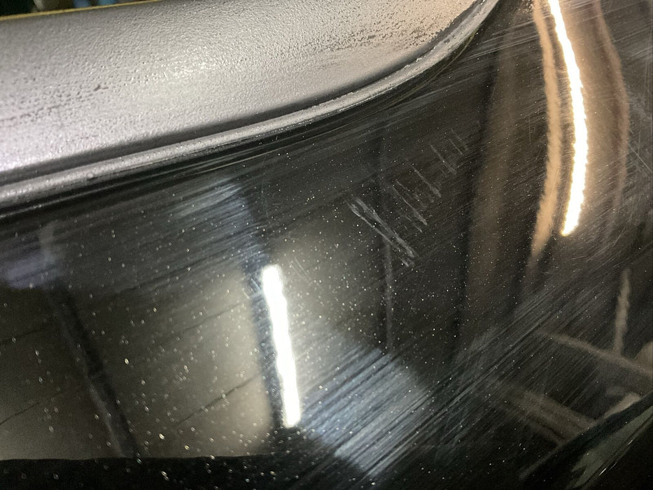 2022 RAM 1500 TRX 6.2L HELLCAT REAR DRIVER LEFT LH DOOR BLACK OEM ~DAMAGE~