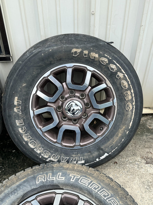 2022 DODGE RAM 2500 3500 SRW WHEELS RIMS TIRES 275/70 R18 OEM