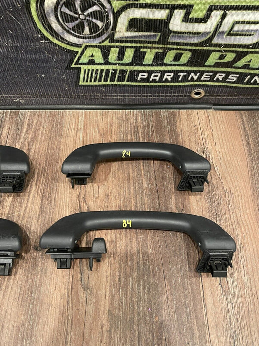 2011 BMW 550i F10 5 SERIES INTERIOR ROOF GRAB HANDLE SET OEM *SCUFFS/READ*