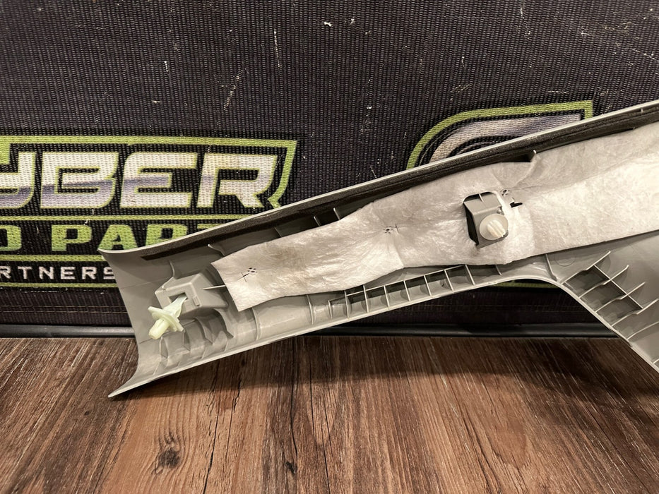 2014 TOYOTA PRIUS V FRONT RIGHT RH GRAY A PILLAR TRIM PANEL OEM 62211-47120