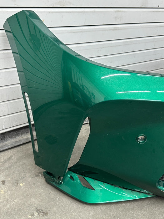 2024 BMW M3 M4 G80 G82 FRONT BUMPER OEMISLE OF MAN GREEN C4G *FLAWS 4-17, 19-21*