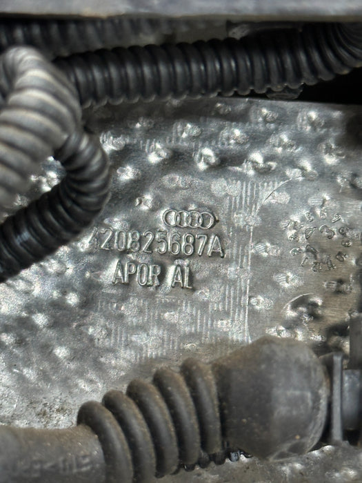 2014 AUDI R8 REAR ENGINE COMPARTMENT FRAME BRACKET SUPPORT W/ LATCH OEM