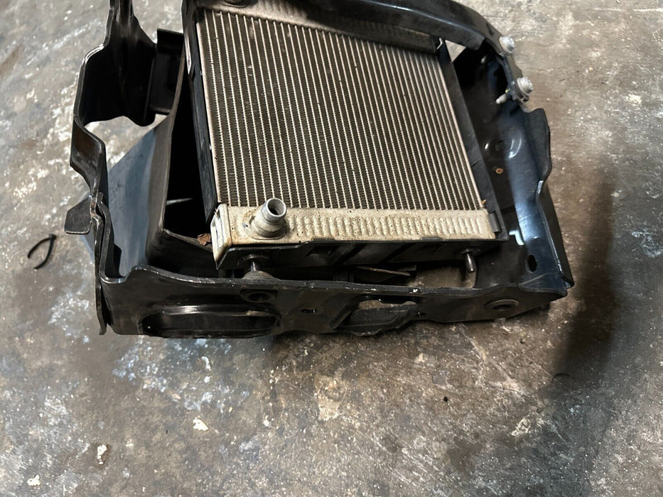 2020 BMW M8 F93 G16 OEM RIGHT PASSENGER AUXILIARY RADIATOR INTER COOLER ASSEMBLY