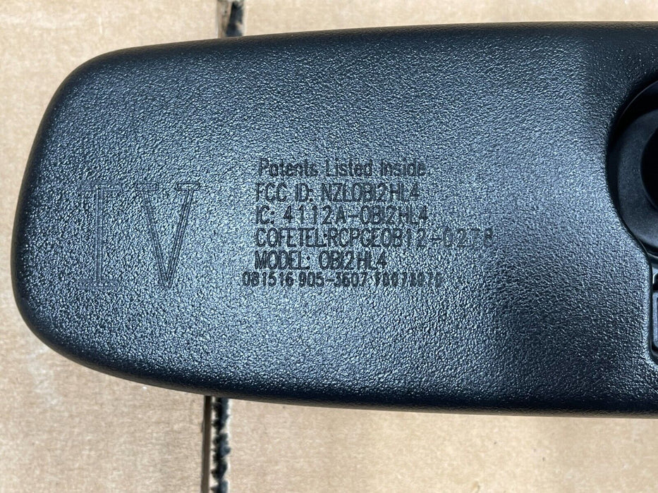 2017 NISSAN 370Z NISMO REARVIEW MIRROR HOMELINK OEM 2009-2020