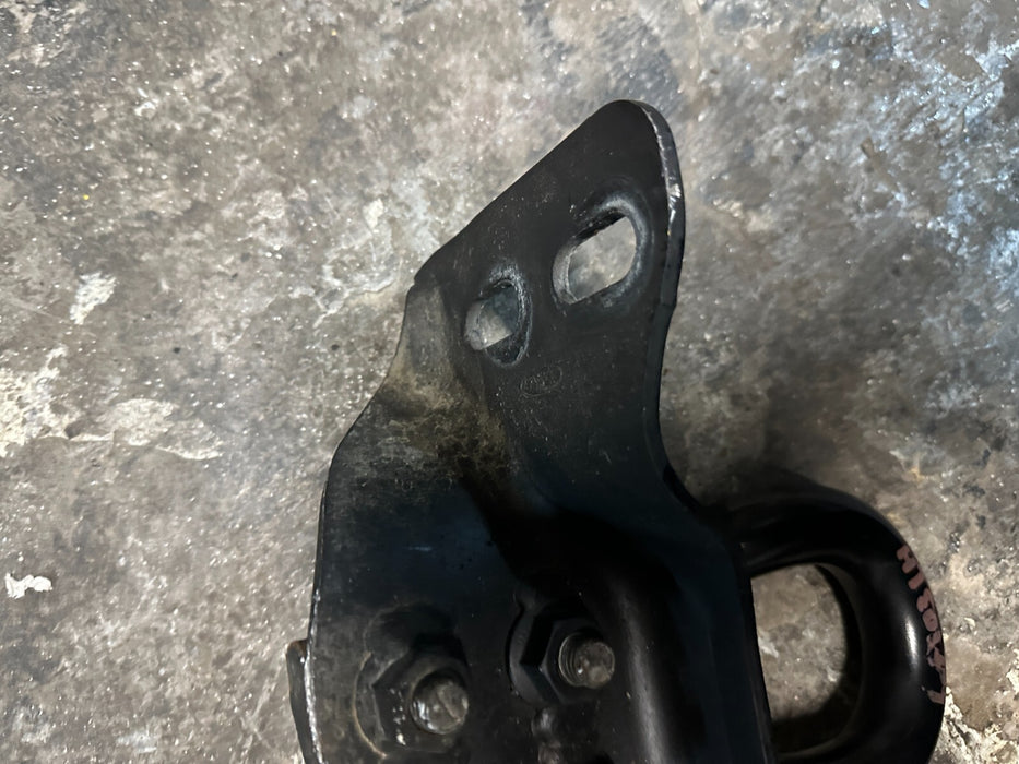 2017-2022 FORD F250 F350 F450 FRONT BUMPER ALL BLACK LEFT & RIGHT TOW HOOKS OEM