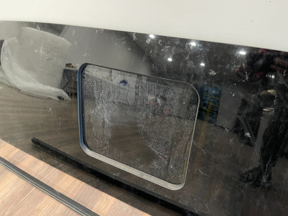 2017-2022 FORD F250 F350 F450 CAB REAR WINDOW W/ POWER SLIDING GLASS OEM