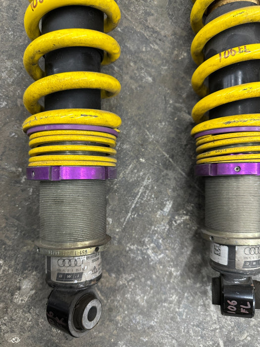 2014 AUDI R8 V10 FRONT LEFT RIGHT SHOCKS STRRUTS PAIR 420 412 020 AK