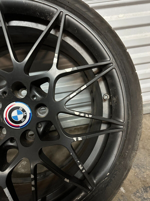 2015-2020 BMW M4 F82 WHEEL RIM TIRE 20X9 666M 8090194 ~MINOR BENT~ 8 090 194
