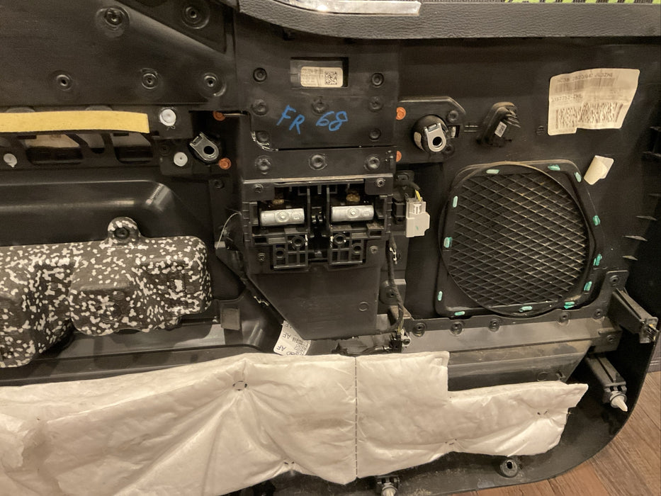 2017-2019 FORD F25O BLACK OPS LARIAT INTERIOR FRONT RIGHT DOOR PANEL OEM~READ~