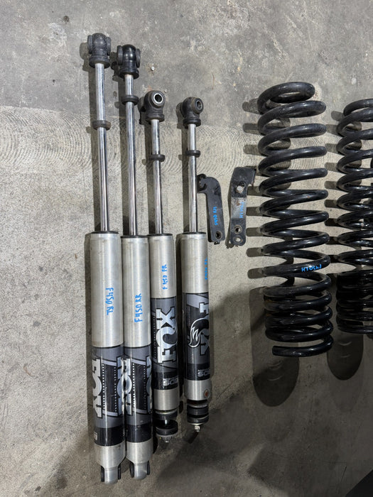 2017-2022 FORD F250 F350 F450 2.5" LEVEL KIT W/ FOX SHOCKS AFTERMARKET RADIUS AR