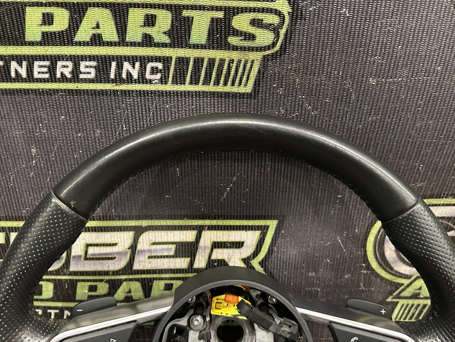2017 AUDI R8 LEATHER STEERING WHEEL OEM *MINT*