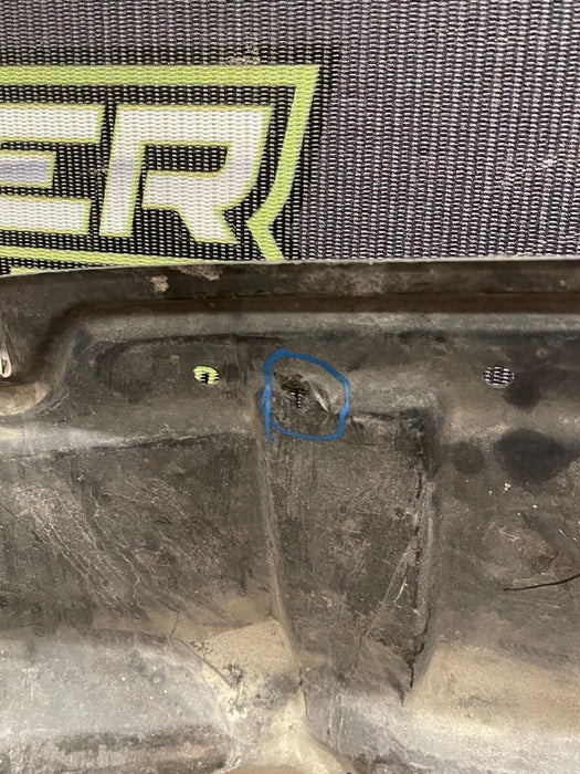 2017 NISSAN 370Z NISMO FRONT UNDERSHROUD SHIELD OEM *DAMAGE/READ DESCRIPTION*