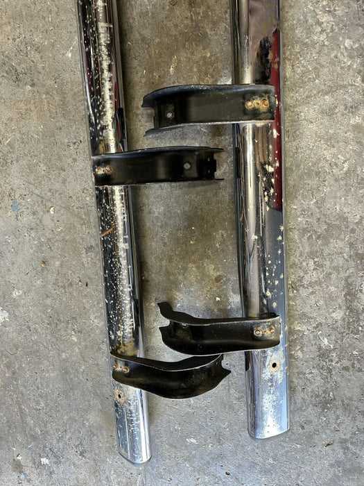 2016 2017 2018 NISSAN TITAN XD PRO-4X CREW CAB LEFT RIGHT STEPS RUNNING BOARDS