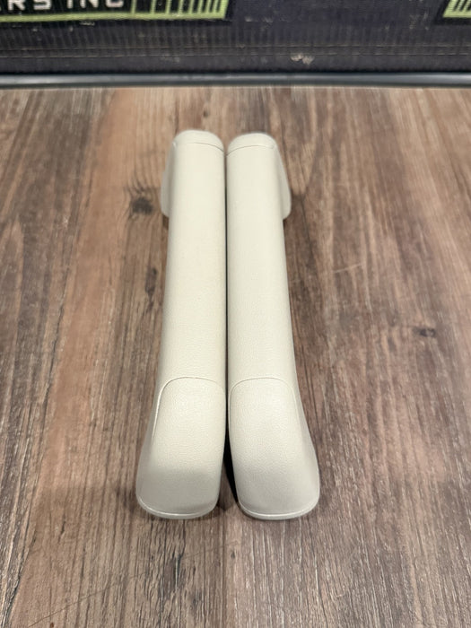 2017 NISSAN TITAN XD RESERVE LEFT RIGHT A PILLAR GRAB HANDLES OEM