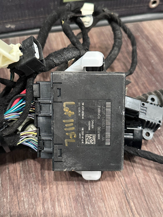 2017-2019 FORD F250 F350 FRONT LEFT DOOR WIRING HARNESS OEM JC3T-14B531