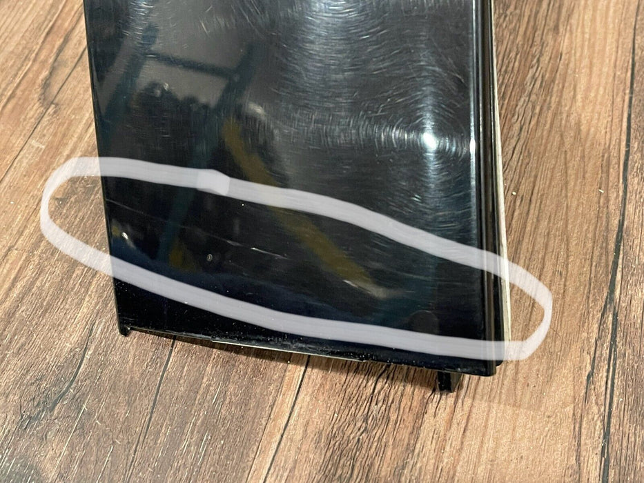 2017-2019 FORD F250 F350 FRONT RIGHT GLOSS BLACK B PILLAR DOOR TRIM OEM *SCUFFS*