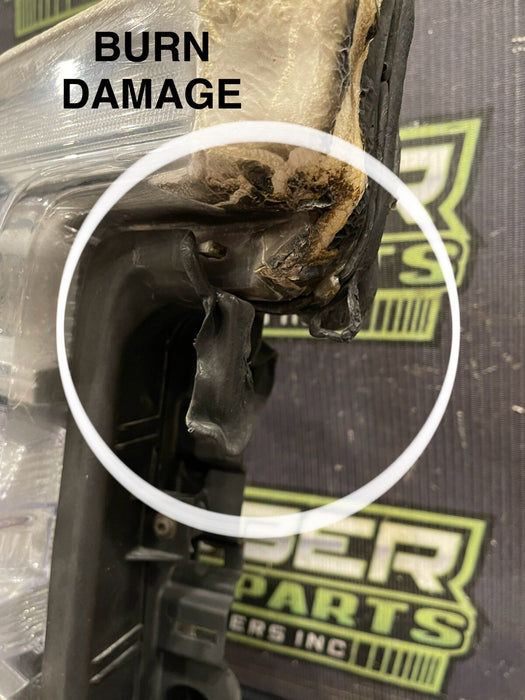 2017-2019 FORD F250 F350 F450 PASSENGER RIGHT LED HEADLIGHT OEM *BURNT/READ*