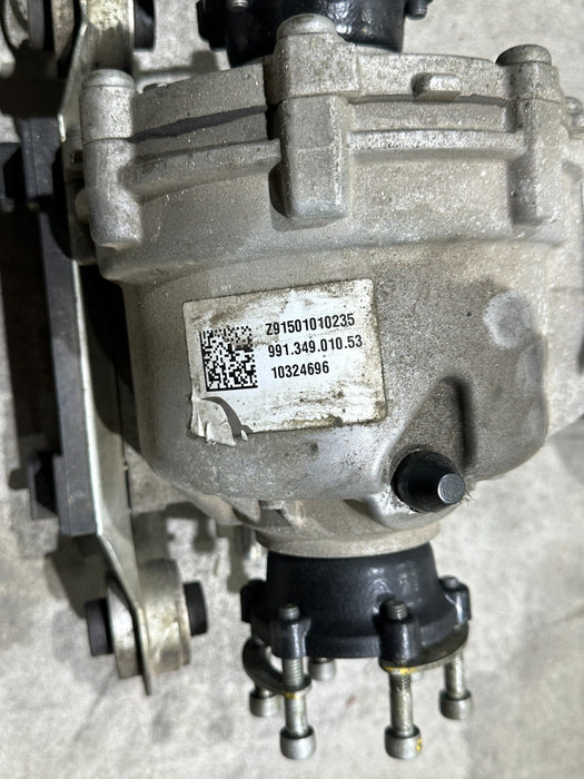 2014 PORSCHE 911 TURBO S FRONT DIFFERENTIAL ASSEMBLY OEM 991.349.010.53