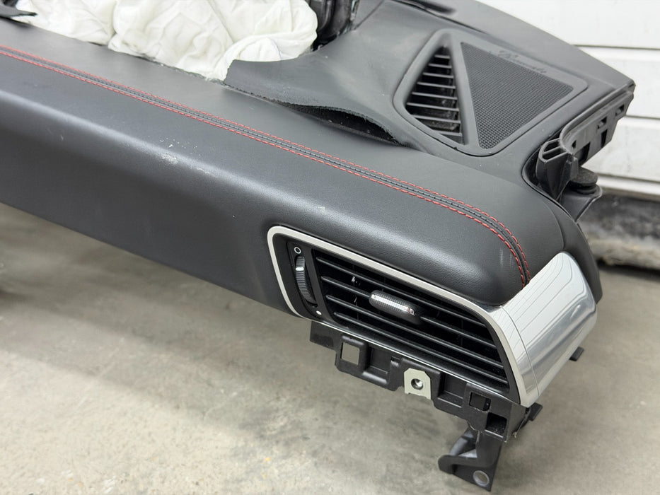 2014 PORSCHE 911 991.1 TURBO S BLACK LEATHER DASH PANEL DASHBOARD ASSEMBLY