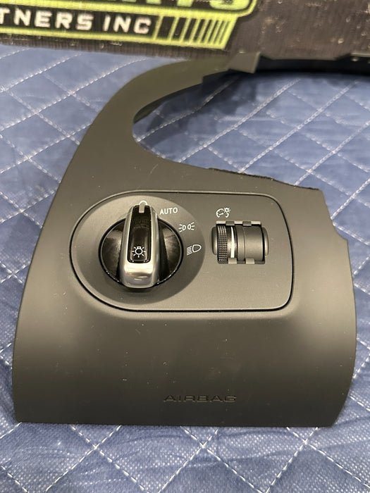 2014 AUDI R8 DASH DASHBOARD GAUGE CLUSTER SURROUND TRIM BEZEL OEM 423 857 115