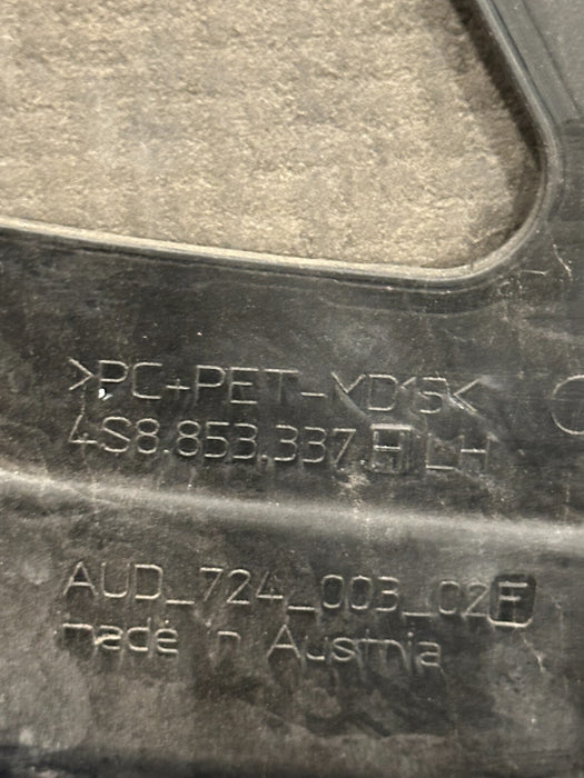 2017-2023 AUDI R8 SPYDER CARBON FIBER BLADE DRIVER LEFT OEM 4S8-853-337-J