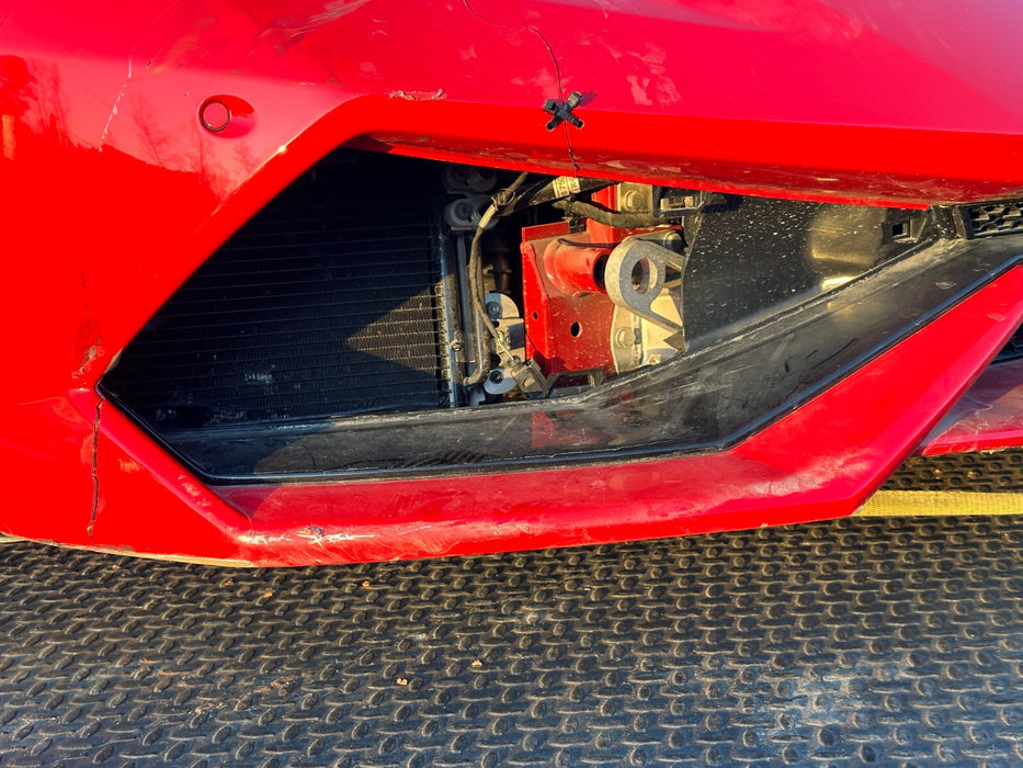 2015 2016 2017 2018 2019 LAMBORGHINI HURACAN LP 610 FRONT BUMPER COVER OEM RED