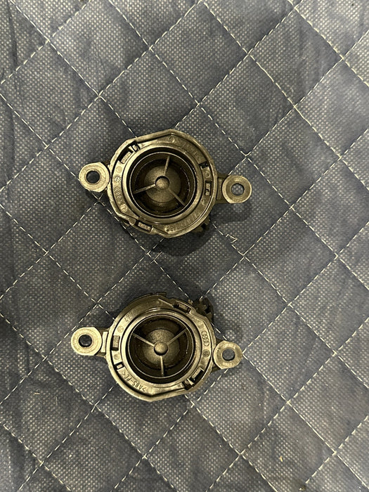 2014 AUDI R8 BANG & OLUFSEN LEFT RIGHT TWEETER A PILLAR SPEAKER PAIR 420 035 399