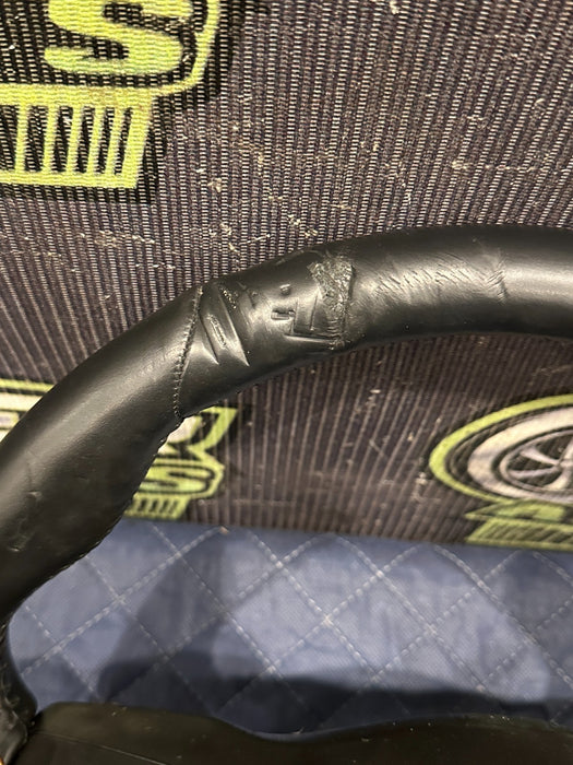 2015-2020 JAGUAR F TYPE R STEERING WHEEL FLAT BOTTOM EX53 3F563 AFE8PVJ ~READ!!~