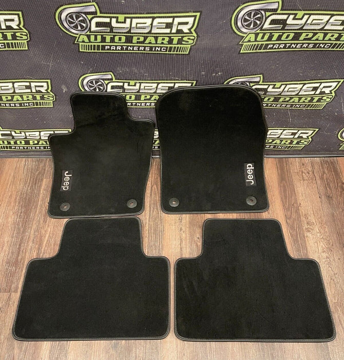 2020 DODGE HELLCAT TRACKHAWK/JEEP GRAND CHEROKEE FRONT & REAR FLOOR MATS OEM