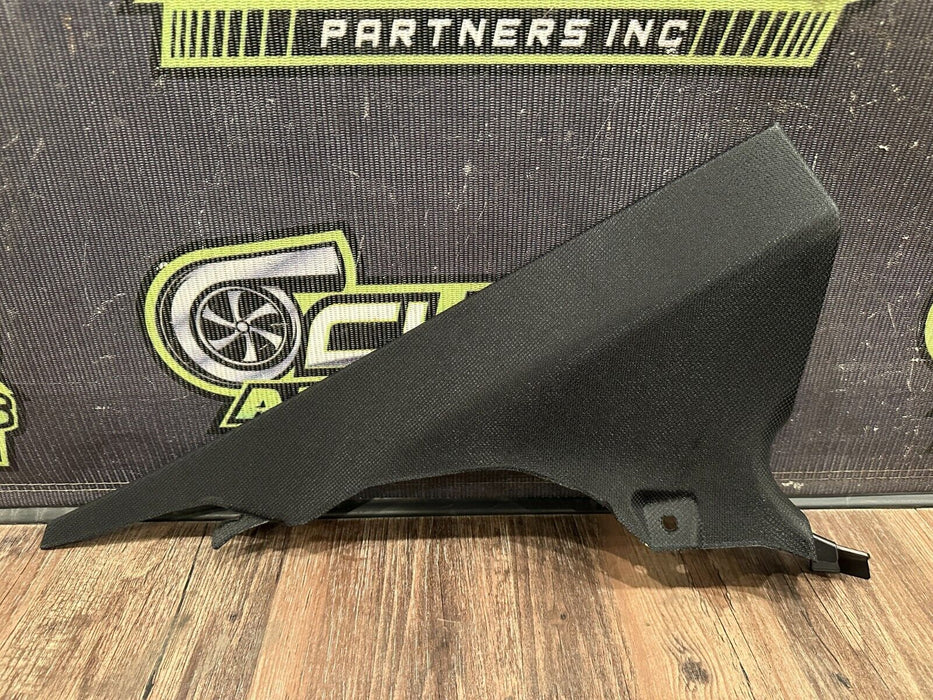 2020 BMW M4 F82 REAR DRIVER LEFT C PILLAR TRIM OEM 51437276895