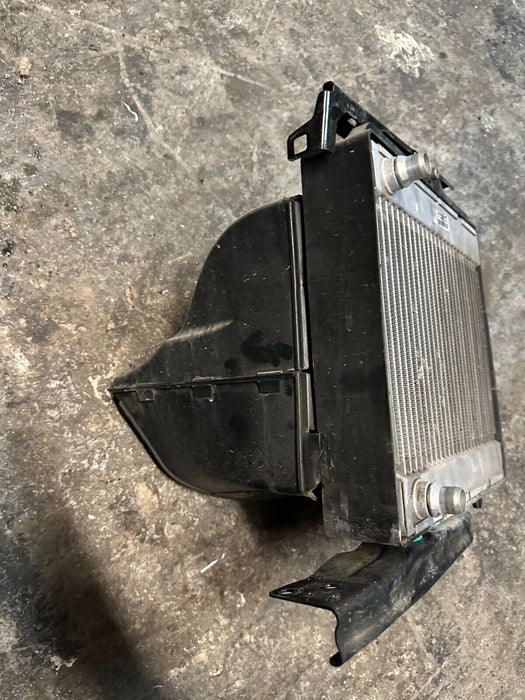 2020 BMW M4 F82 OEM PASSENGER RIGHT AUXILIARY RADIATOR INTER COOLER ASSEMBLY
