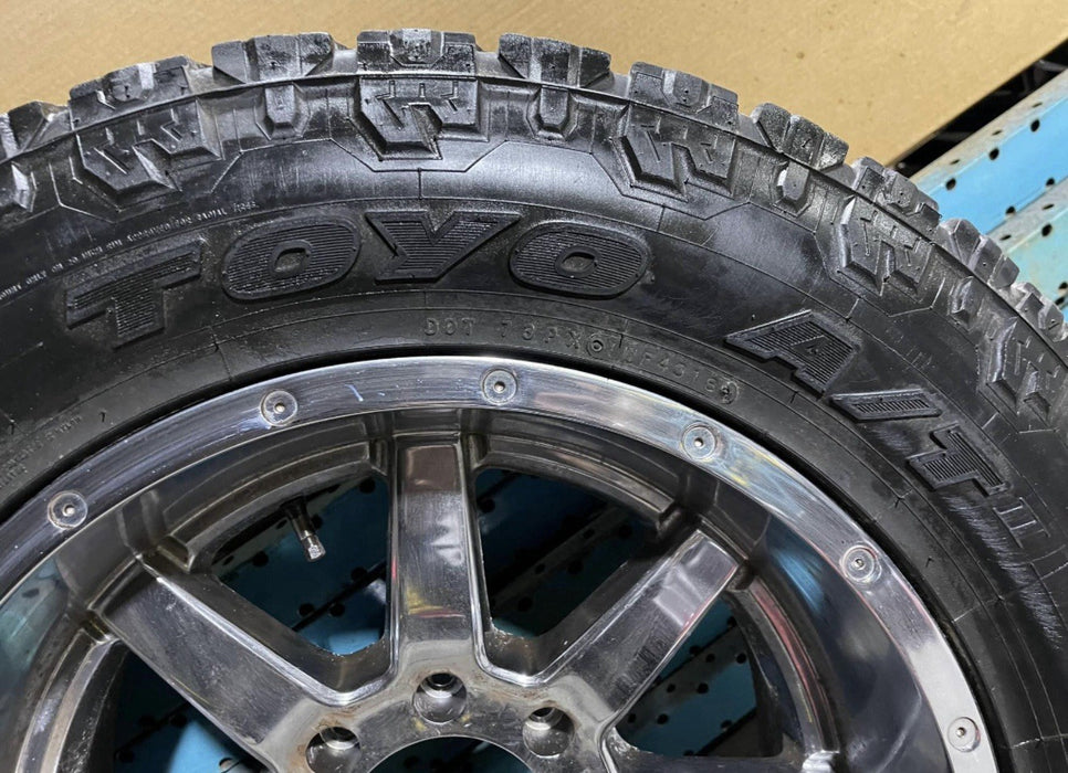 2017 2018 2019 FORD F350 F450 AFTERMARKET FUEL WHEELS RIMS ~TIRES ARE BAD~