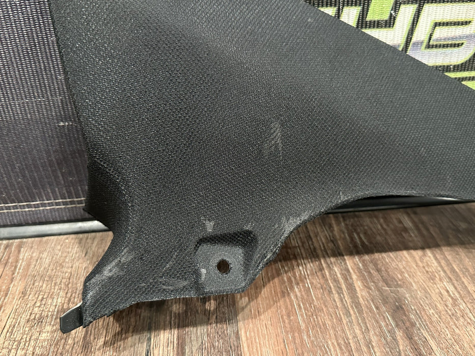 2020 BMW M4 F82 REAR PASSENGER RIGHT C PILLAR TRIM OEM 51437276896